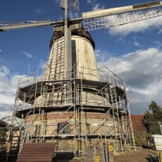 Es tut sich etwas an der Windmühle